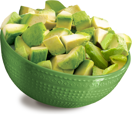Wholly avocado bowl.