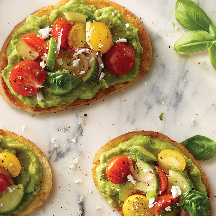 WHOLLY® GUACAMOLE Bruschetta