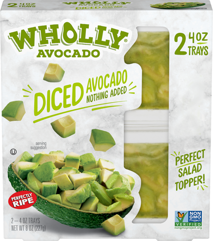 wholly avocado diced avocado nothing added