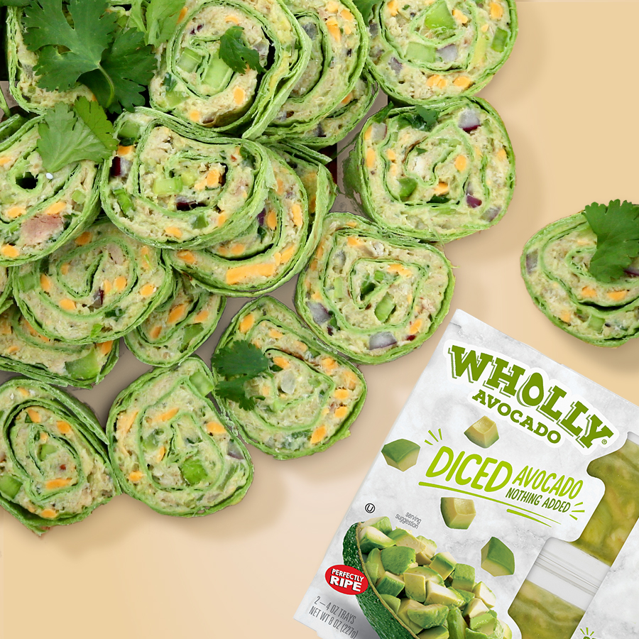 Chicken Avocado Roll Ups