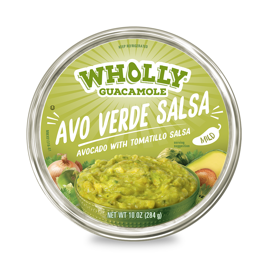 WHOLLY® GUACAMOLE Avocado Verde Salsa Mild Dip