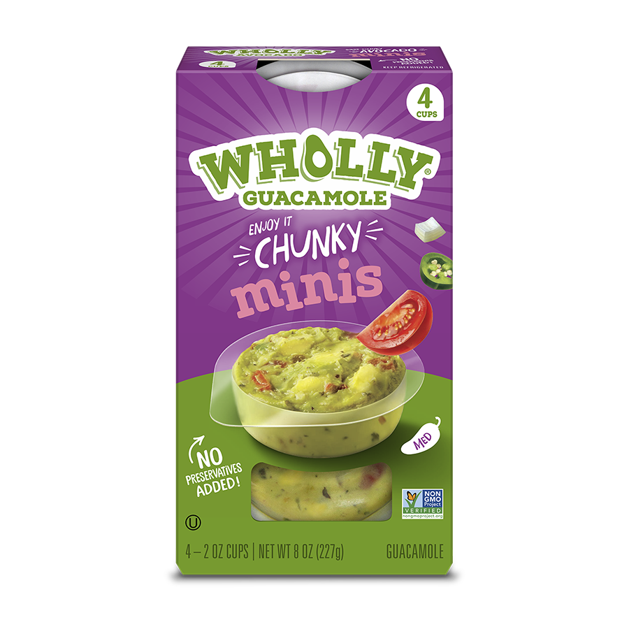 WHOLLY® GUACAMOLE Chunky Minis