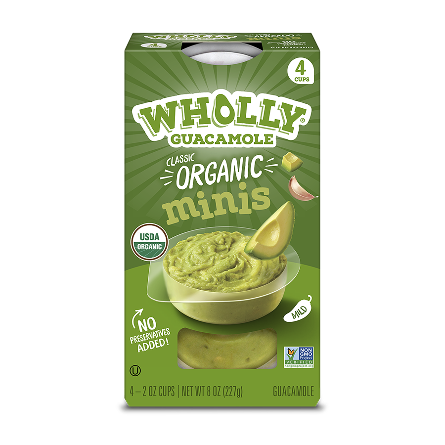 WHOLLY® GUACAMOLE Organic Minis