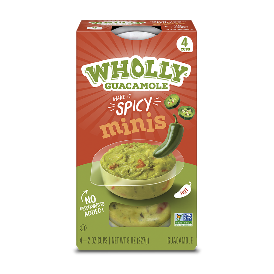 WHOLLY® GUACAMOLE Spicy Minis