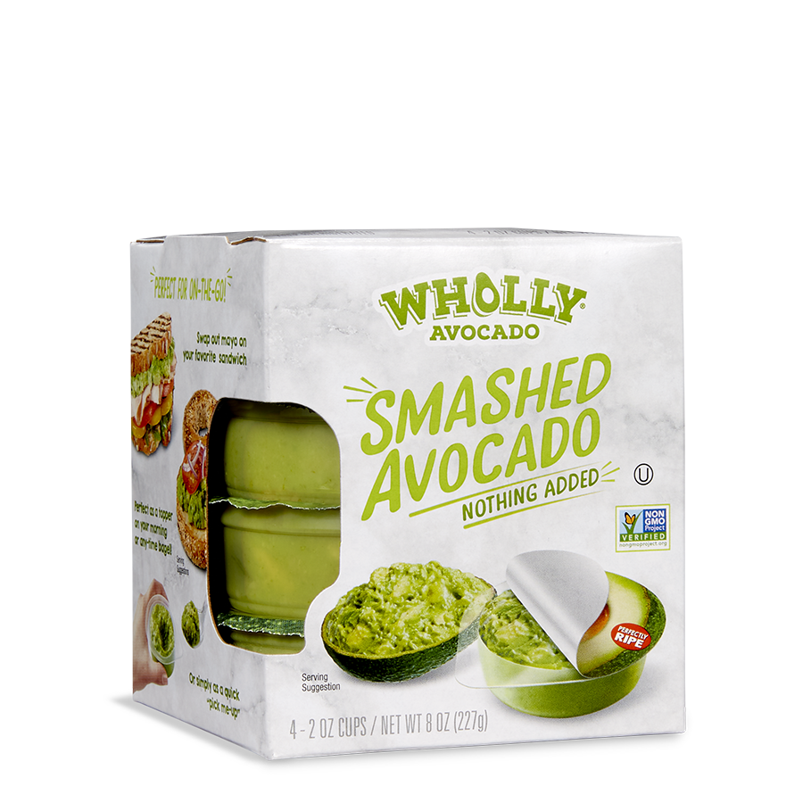 WHOLLY® AVOCADO Smashed Avocado Cups