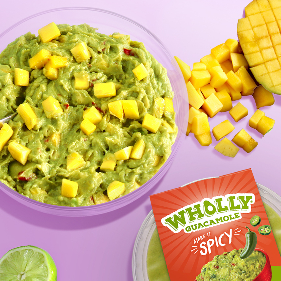 Sweet & Spicy Mango Guacamole